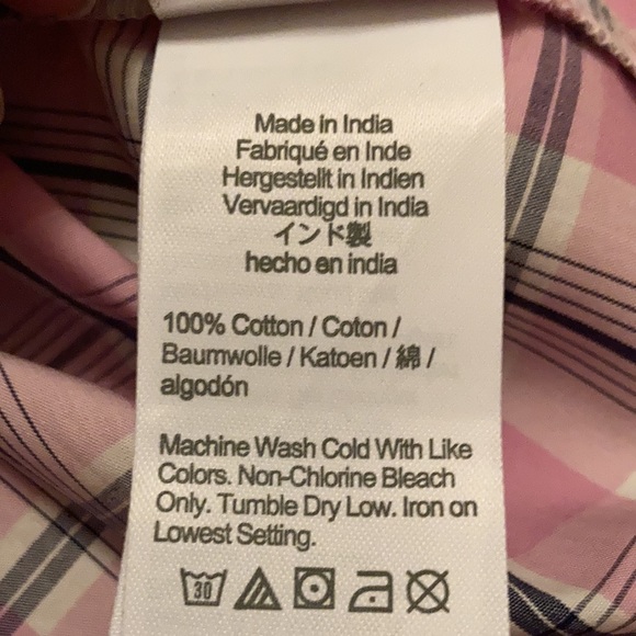 NWT J. Crew violet plaid halter top. - Picture 10 of 10